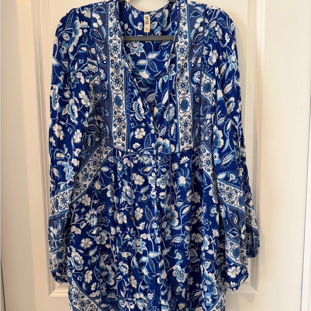 Spell floral adjustable romper